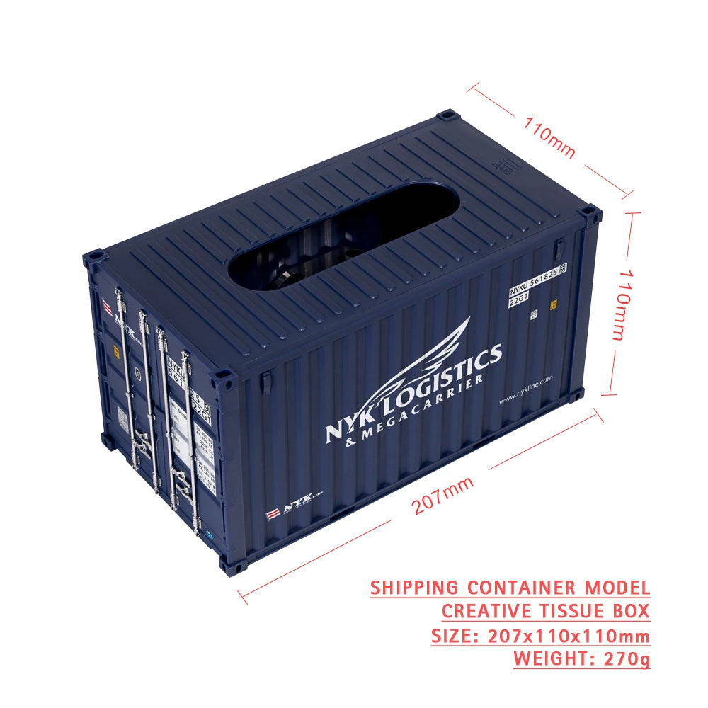 Shipping Container Tissue Box