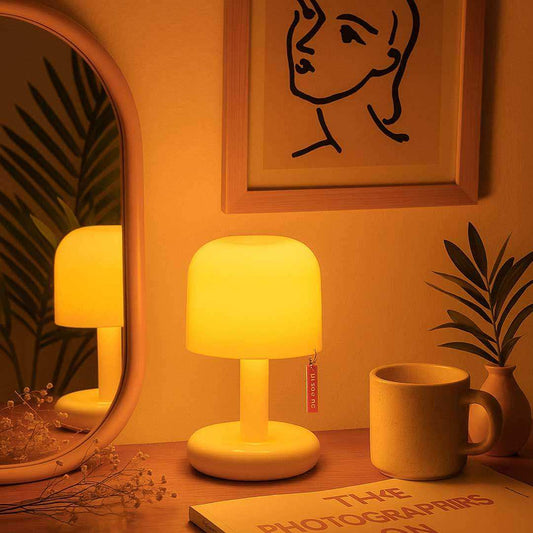 Mini Mushroom Sunset Lamp USB Rechargeable